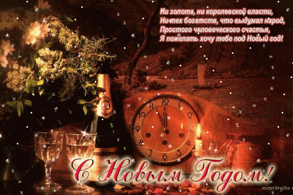 Поздравляю всех с наступающим Новым годом!