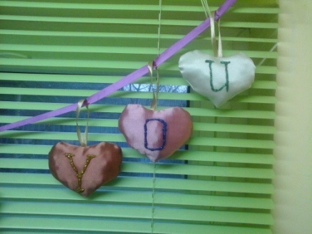 Гирлянда &quot; I LOVE YOU&quot;.