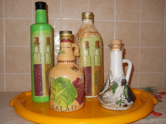 Любимые бутылки для масла