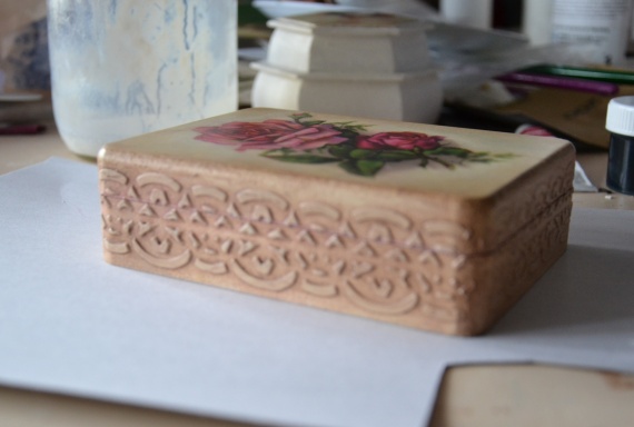 Шкатулочка "Розы".