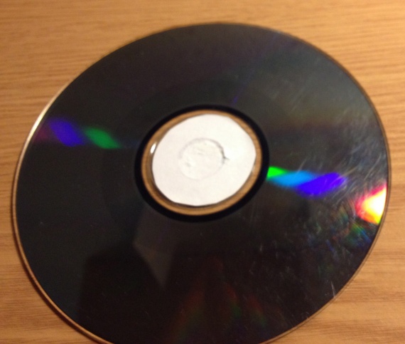 2014 - год Лошади. Декупаж CD диска.