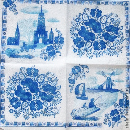 Картиночки гжель
