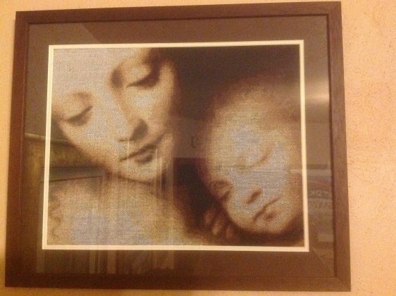 Madonna with baby