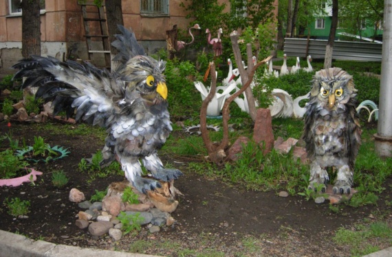 Красноярский дворик