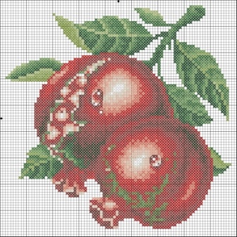 Фрукты с капельками