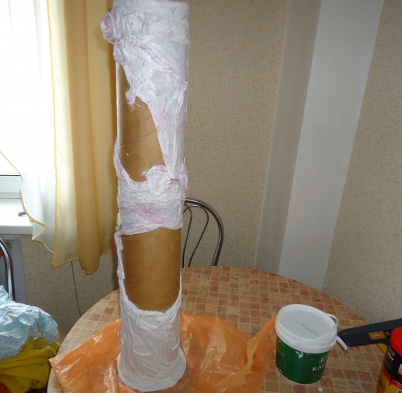 Обещанный мини Мк по напольной вазе.