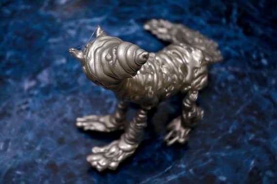 Оригинальная игрушка из горячего клея.МК