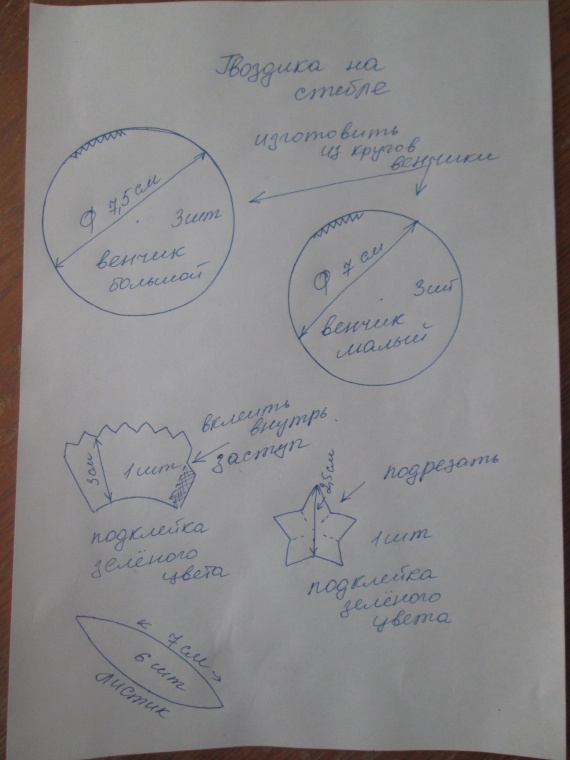 Видео мастер класс &quot;Гвоздика на стебле в вазу&quot;
